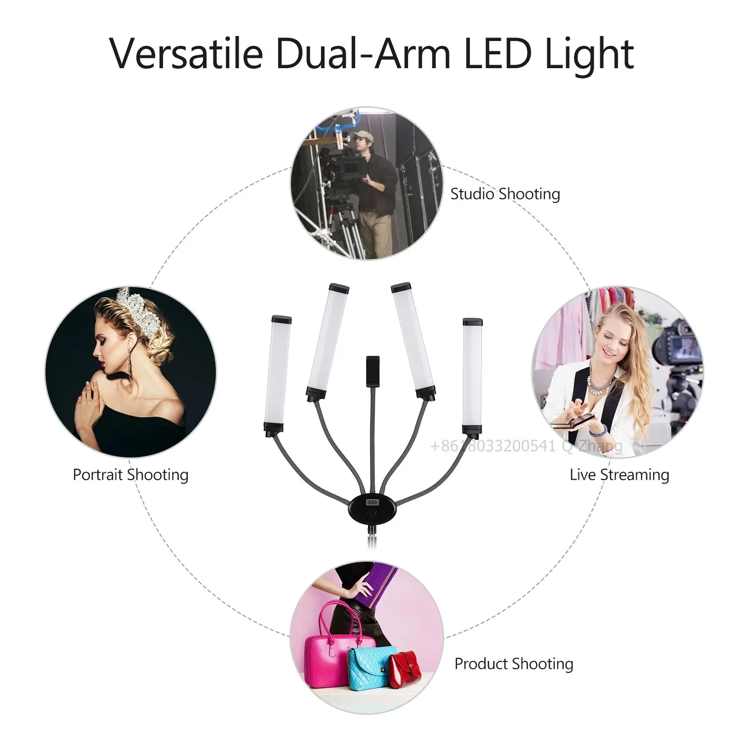 Video Eyelash Extension - Lampa LED do rzęs 2026 Yidoblo