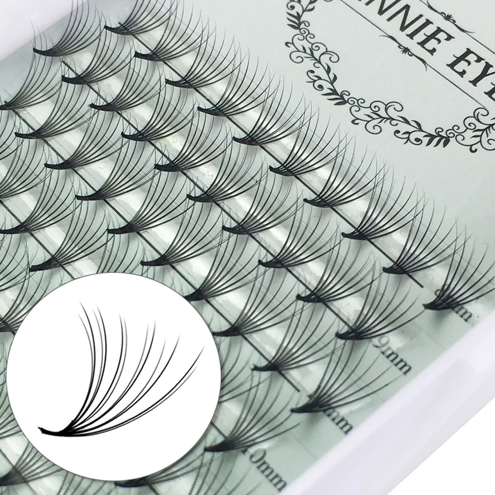 Eyelash Extension Volume Cat Eye - Nowe gotowe kępki rzęs Camellia 10D/12D/14D/16D