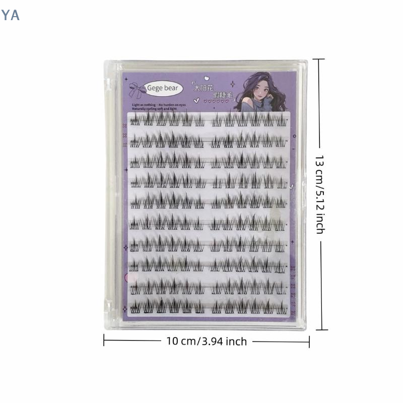 Eyelash Extension Last - 【SA】【SA】Sztuczne rzęsy bez kleju, wzór słoneczny,
