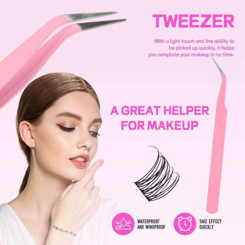 Eyelash Extension Is Safe - Luksusowy zestaw do samodzielnego przedłużania rzęs,