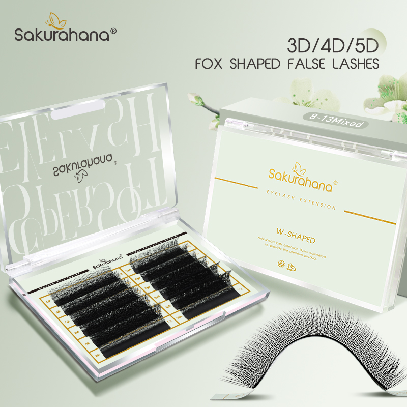 Eyelash Extension Volume Cat Eye - SAKURAHANA Rzęsy 3D 4D 5D w