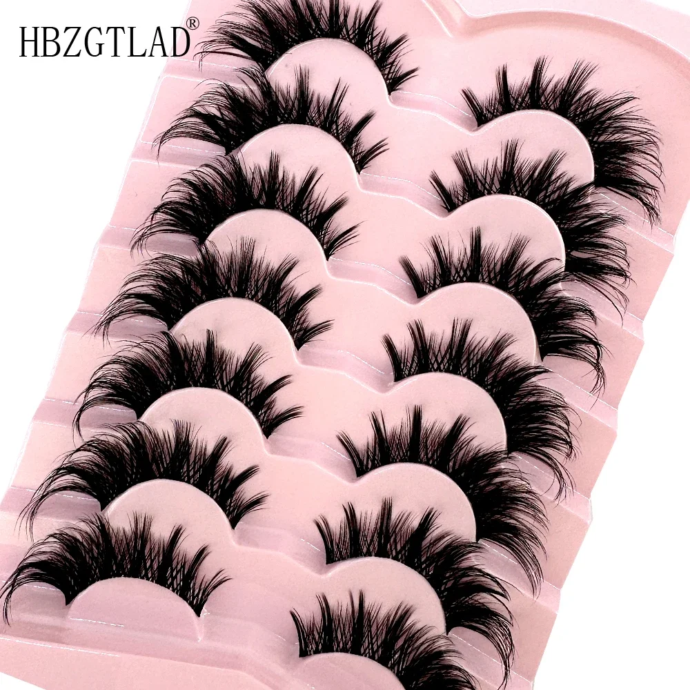 Eyelash Extension Volume Cat Eye - Sztuczne rzęsy HBZGTLADMink, delikatne rzęsy typu