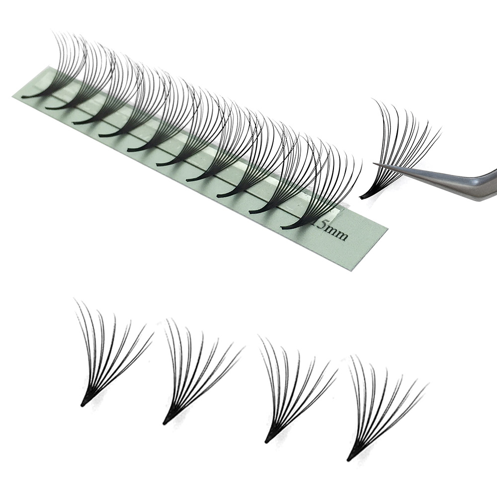 Nowe gotowe kępki rzęs Camelli – Eyelash Extension Volume Cat Eye recenzja i cena