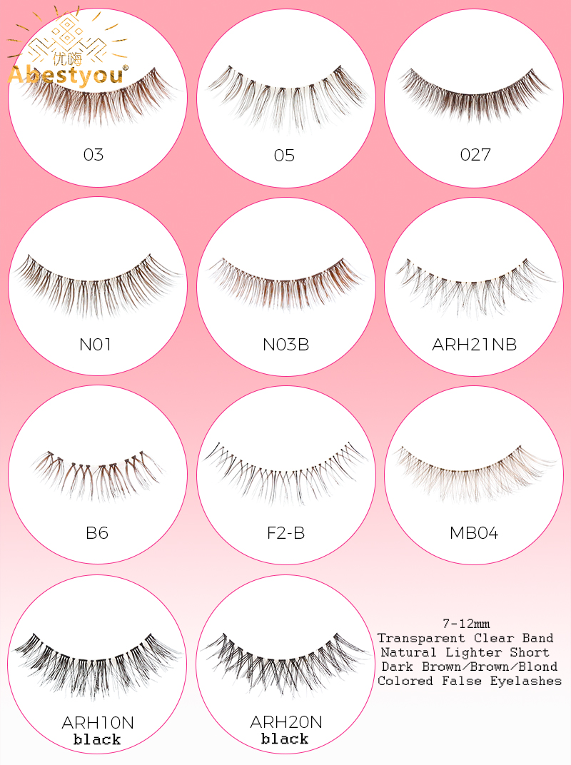 Abestyou 5 par Krótkie, lekkie – Eyelash Extension Japan recenzja i cena
