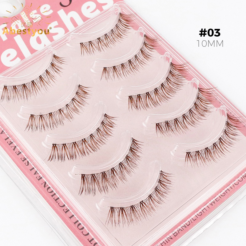 Abestyou 5 par Krótkie, lekkie – Eyelash Extension Japan recenzja i cena