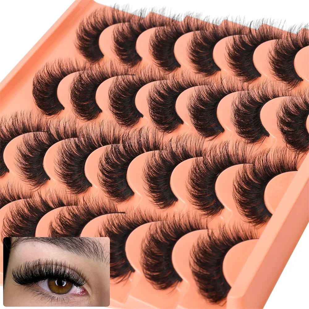 14 Par Naturalnych Sztucznych  – Eyelash Extension Volume Cat Eye recenzja i cena