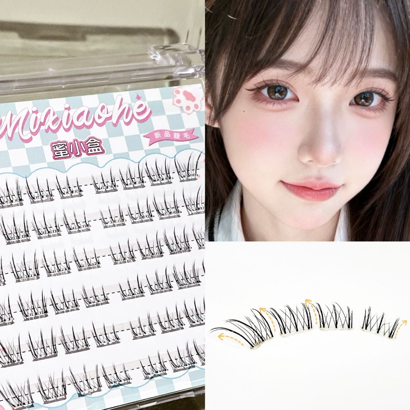 Sztuczne rzęsy Mixiaohe bez kl – Eyelash Extension Natural recenzja i cena