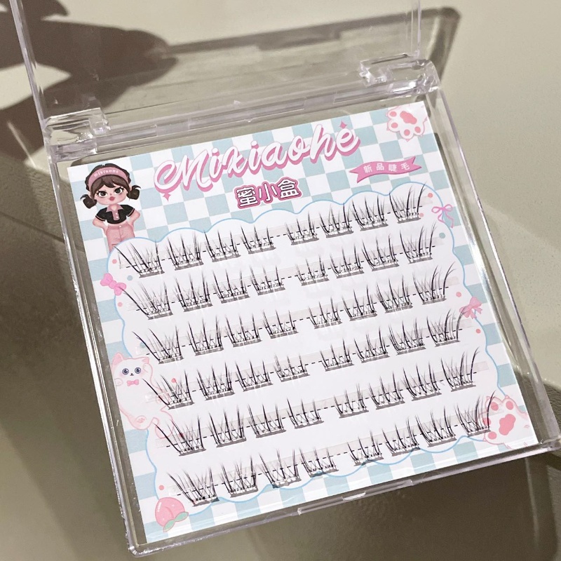 Sztuczne rzęsy Mixiaohe bez kl – Eyelash Extension Natural recenzja i cena