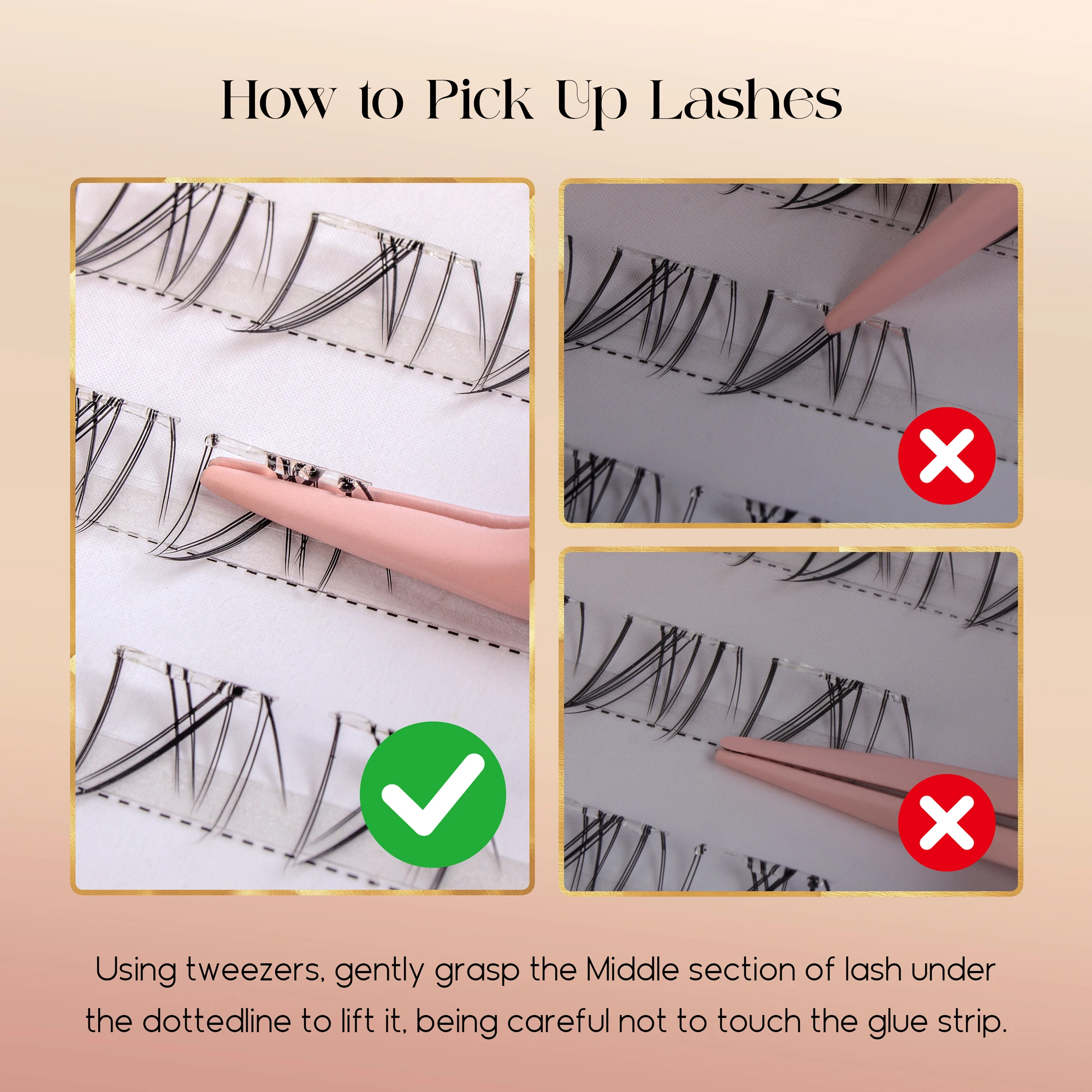 Befer Bez Kleju Dolne Rzęsy Na – Eyelash Extension Natural recenzja i cena