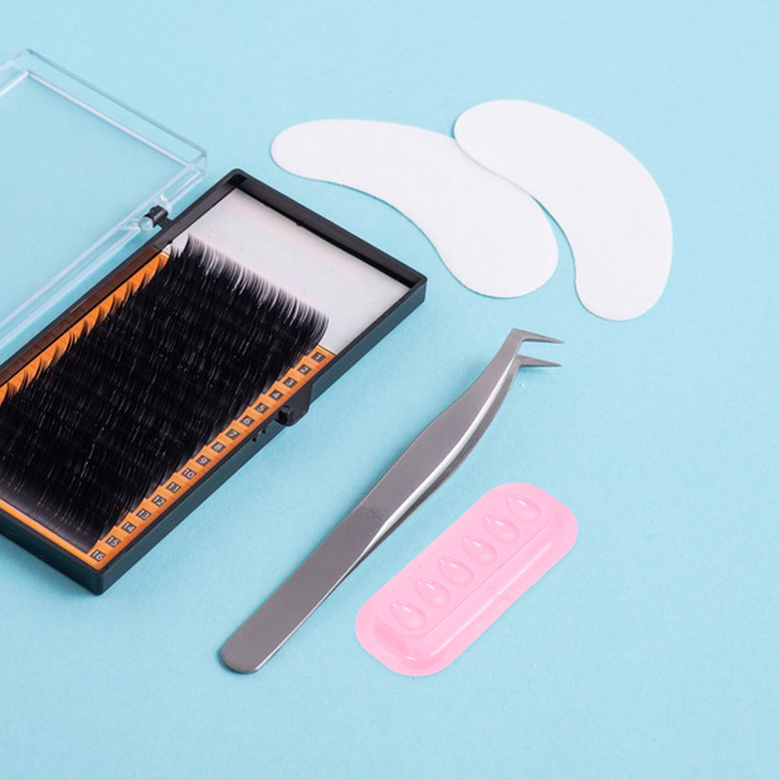 100 szt. Plastikowe tacki na k – Eyelash Extension Is Safe recenzja i cena