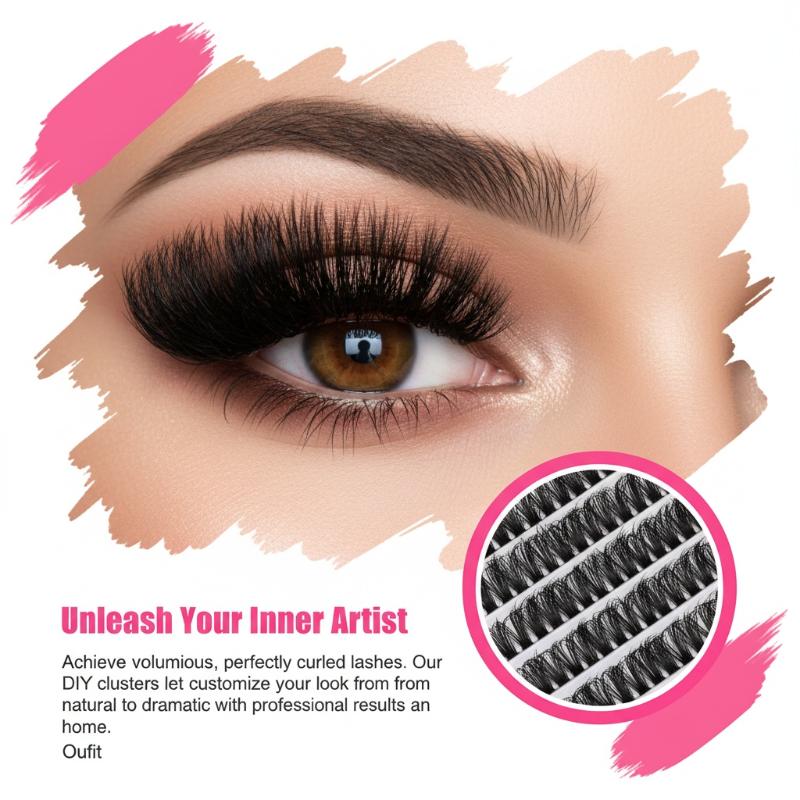 Kępki sztucznych rzęs, pojedyn – Eyelash Extension Volume Lashes recenzja i cena