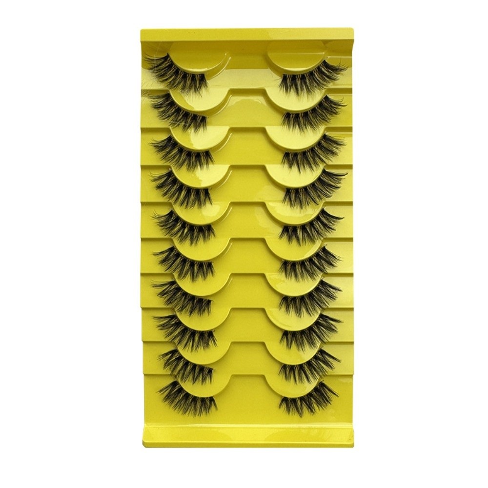 10 par wielokrotnego użytku, d – Eyelash Extension Volume Cat Eye recenzja i cena