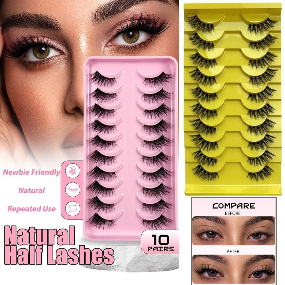 10 par wielokrotnego użytku, d – Eyelash Extension Volume Cat Eye recenzja i cena