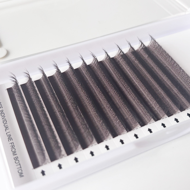 1PCS/2PCS Brązowe Rzęsy Clover – Eyelash Extension Volume Lashes recenzja i cena