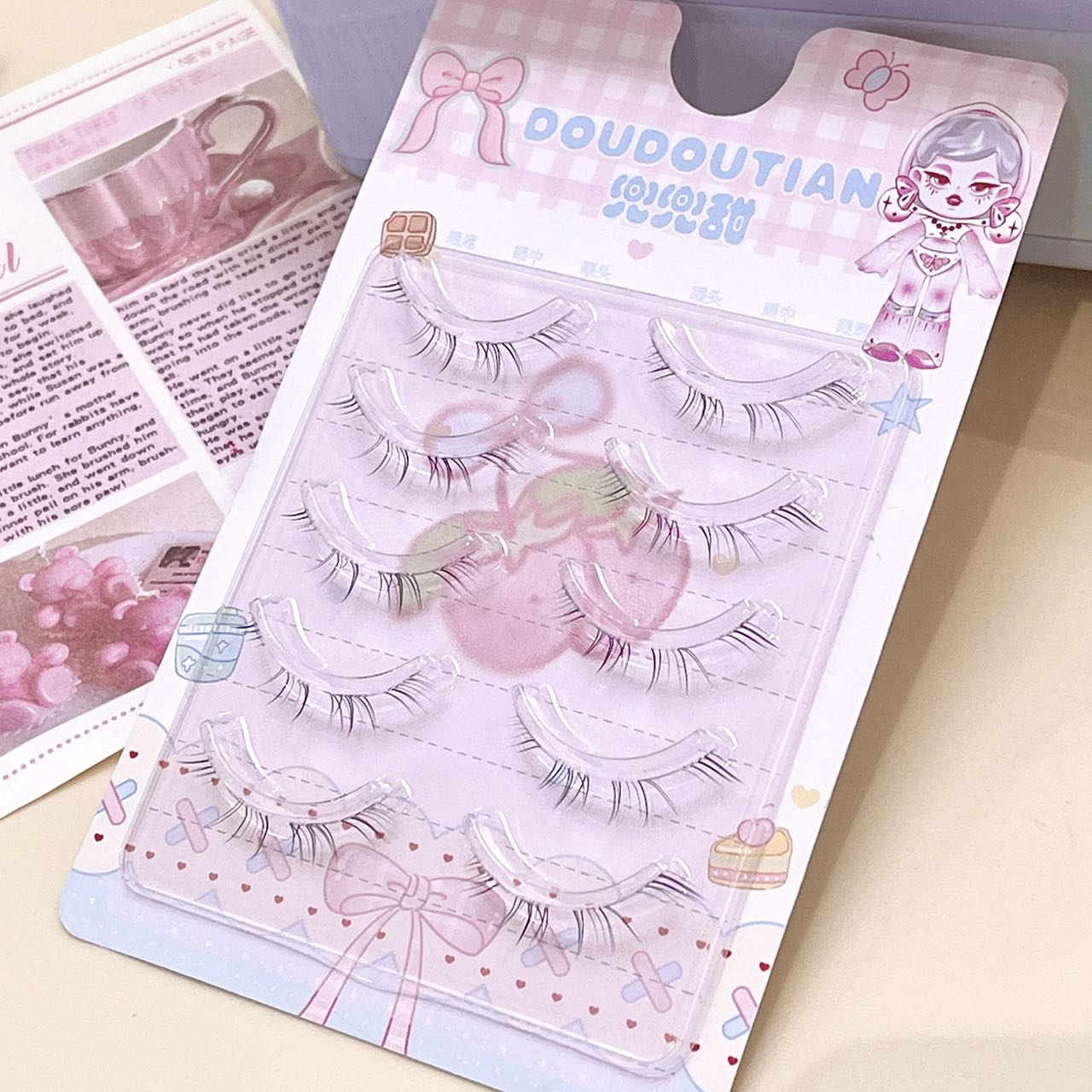 Doudoutian Ultra Cienkie Sztuc – Eyelash Extension Natural recenzja i cena