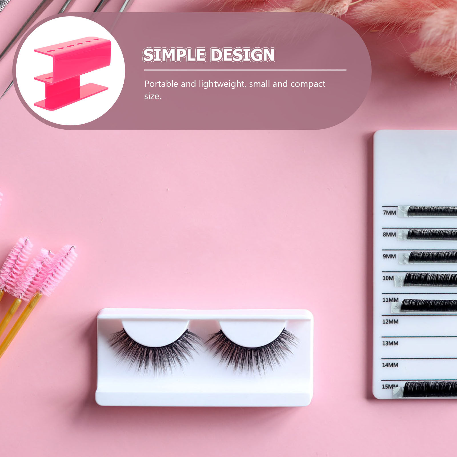 Akrylowy uchwyt na pęsety do p – Eyelash Extension Is Safe recenzja i cena