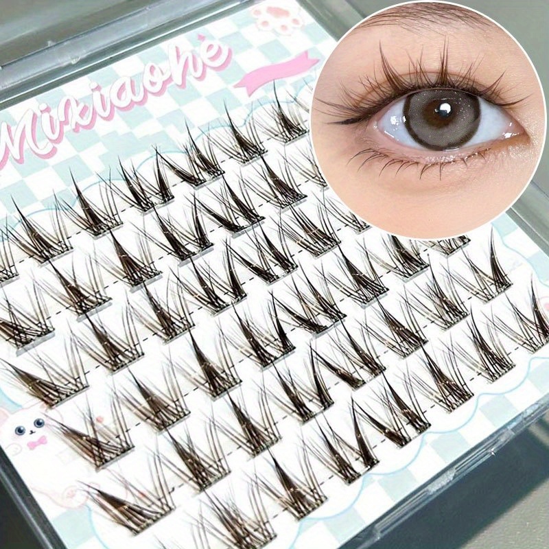 Sztuczne rzęsy Mixiaohe, jasno – Eyelash Extension Natural recenzja i cena