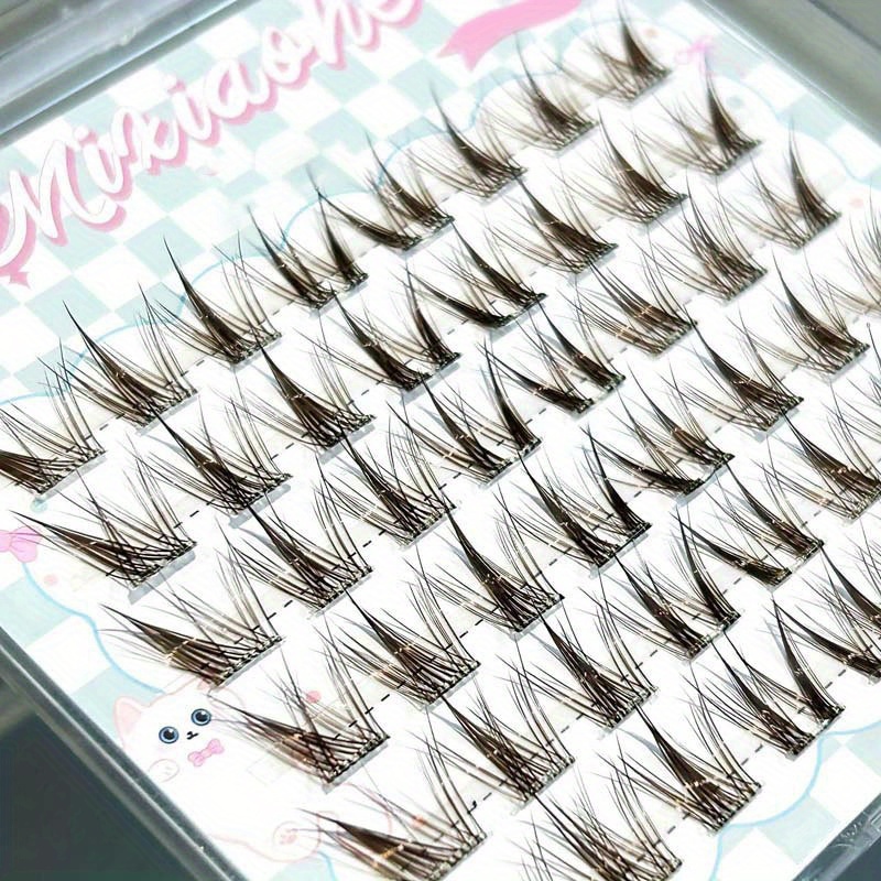 Sztuczne rzęsy Mixiaohe, jasno – Eyelash Extension Natural recenzja i cena