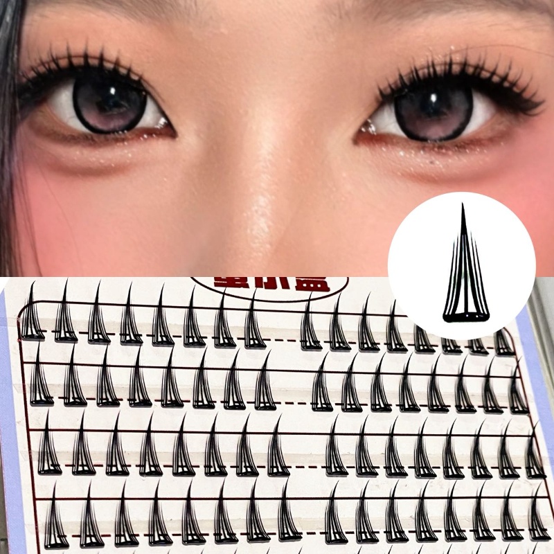 Sztuczne rzęsy Mixiaohe bez kl – Eyelash Extension Natural recenzja i cena
