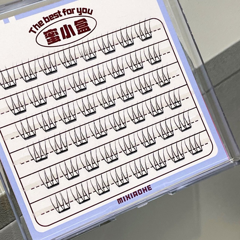 Sztuczne rzęsy Mixiaohe bez kl – Eyelash Extension Natural recenzja i cena