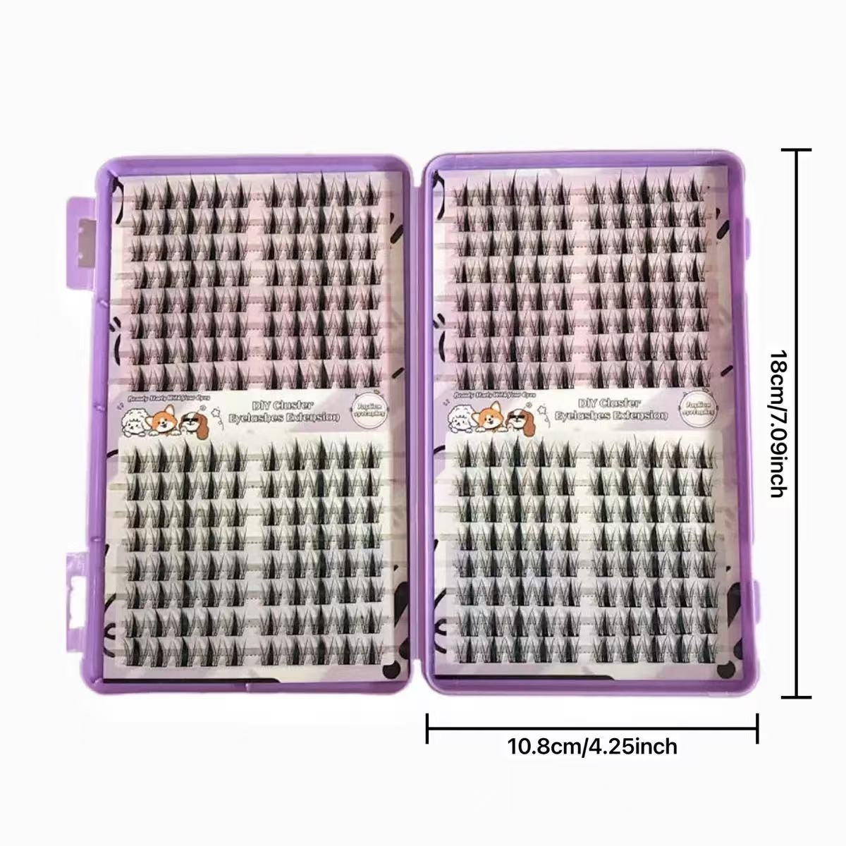 Kępki rzęs Manga Sharp 320 szt – Eyelash Extension Japan recenzja i cena