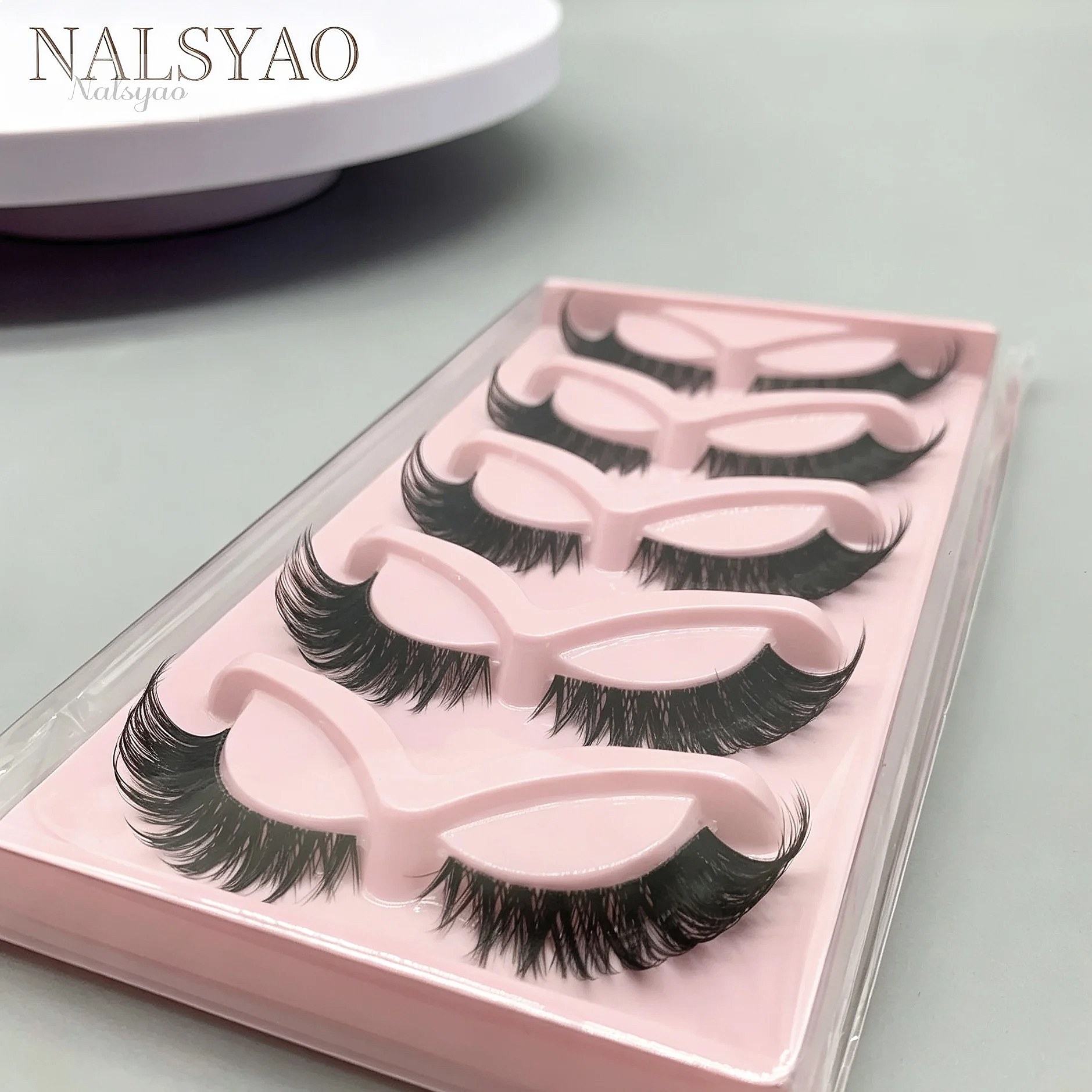 Bestseller: 5 par sztucznych r – Eyelash Extension Volume Cat Eye recenzja i cena
