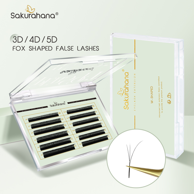 SAKURAHANA Rzęsy 3D 4D 5D w ks – Eyelash Extension Volume Cat Eye recenzja i cena