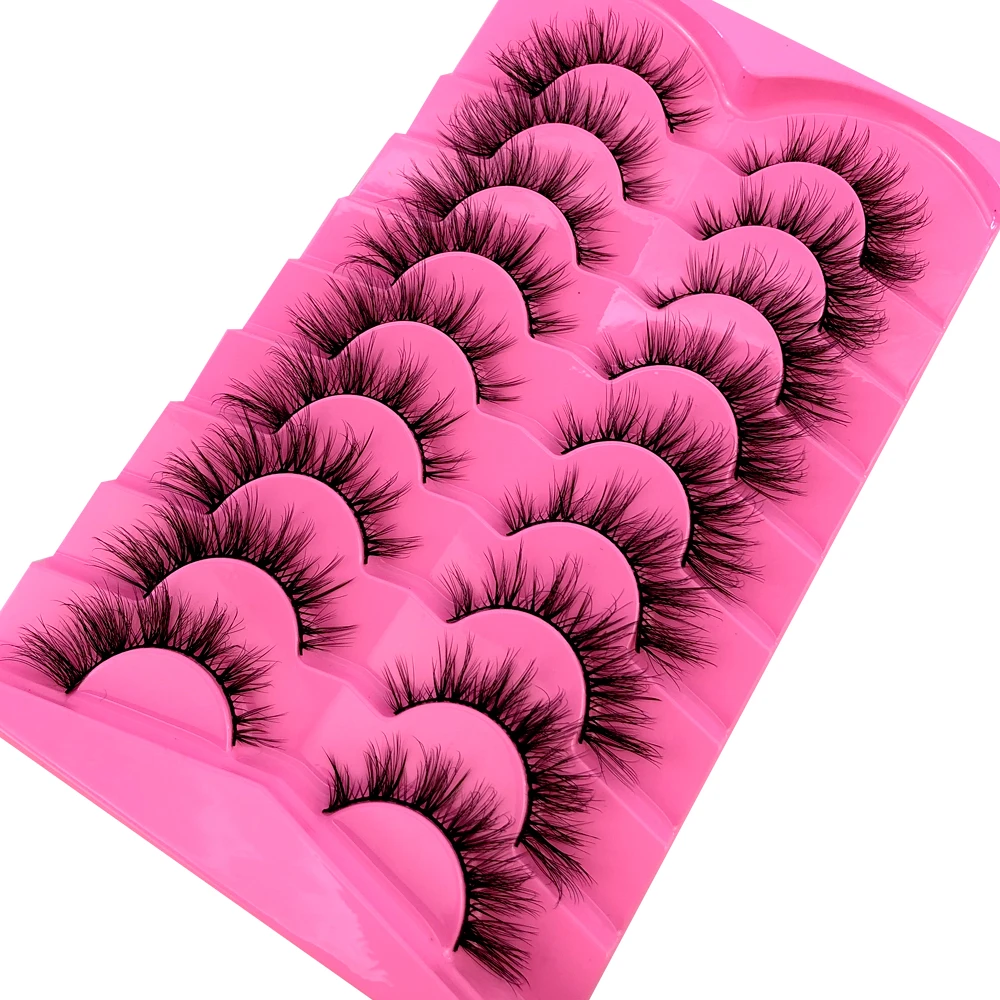 AMSDCN 9 Par Sztucznych Rzęs z – Eyelash Extension Volume Cat Eye recenzja i cena
