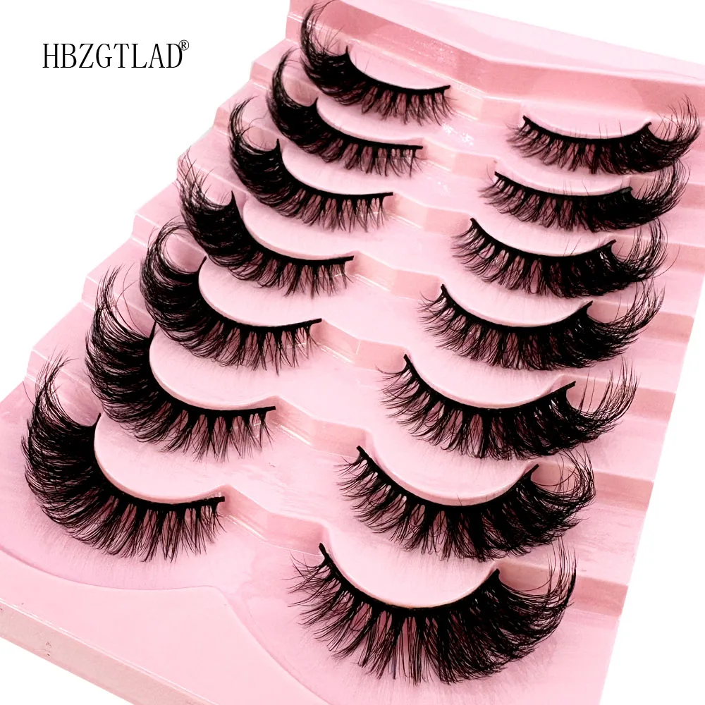 7 par grubych rzęs typu „kocie – Eyelash Extension Volume Cat Eye recenzja i cena