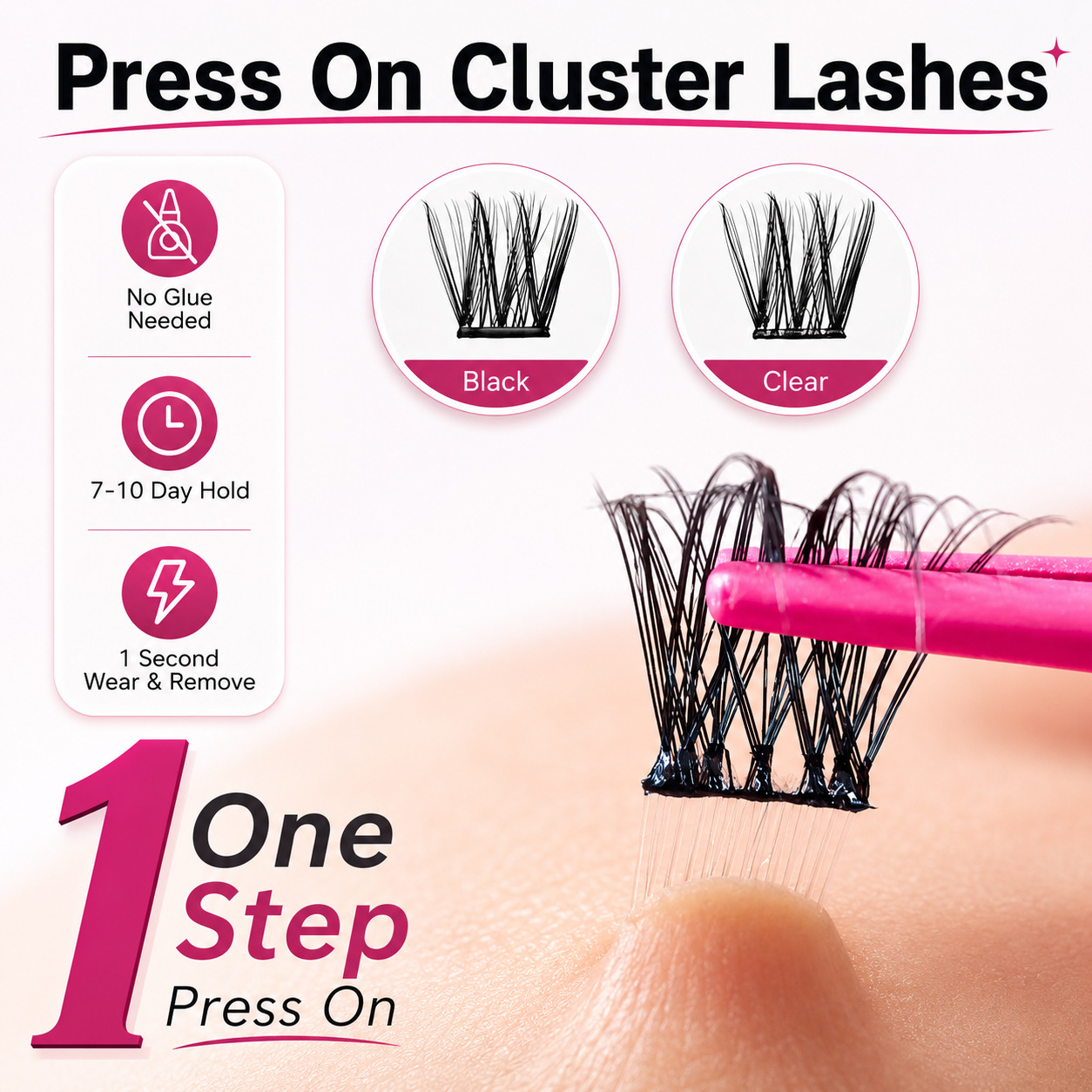 WINKLURE Samoprzylepne kępki s – Eyelash Extension Volume Cat Eye recenzja i cena